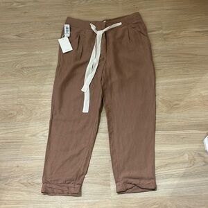 NWT Aritzia- Wilfred Linen Pants
